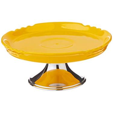 Imagem de Doceira Peq Com Pé Alumínio Ceramicas Pegorin Amarelo