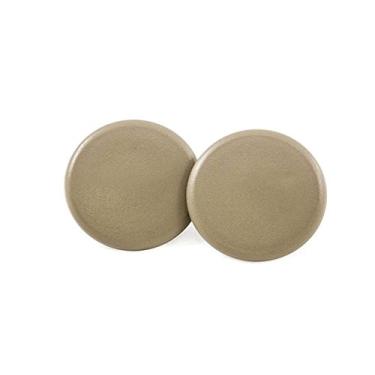 Imagem de AONED 2 Tampas de Cobertura de Apoio de Braço Traseiro Cashmere Tan para 07-14 GM Caminhões e SUVs Braço Descanso de Braço Snap 1527-9690