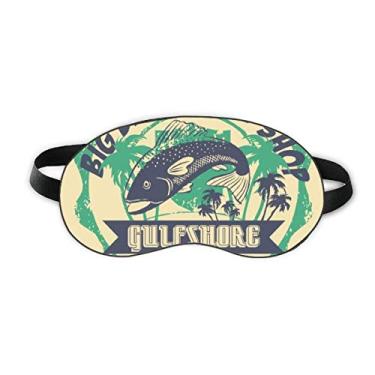 Imagem de Fish Coconut Tropical Sleep Eye Shield Soft Night Blinfold Shade Cover