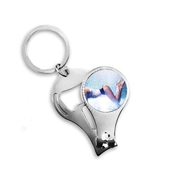 Imagem de Chaveiro S-Curve Naked Chest Buttocks Girl Nail Nipper chaveiro abridor de garrafa