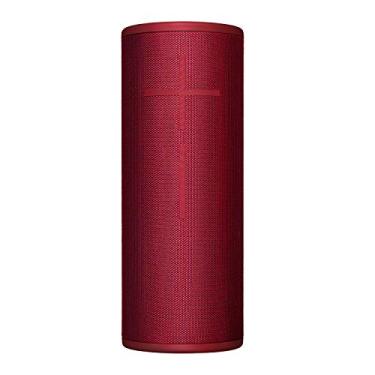 Imagem de Ultimate Ears Alto-falante Bluetooth sem fio portátil Megaboom 3 (som potente + graves violentos, Bluetooth, botão mágico, à prova d'água, bateria 20 horas) - Vermelho pôr do sol