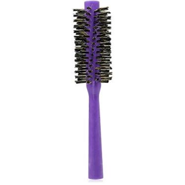 Imagem de Hair Bonitinho Marilu Escova Redonda Cabo Plástico Mista Diagonal Lilás