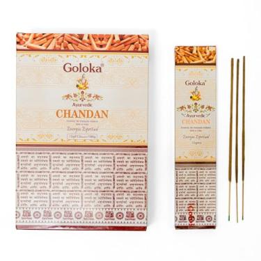 Imagem de YOGATERIA Incenso Indiano Massala Sândalo Natural Orgânico Goloka 12 caixinhas (12 caixinhas)