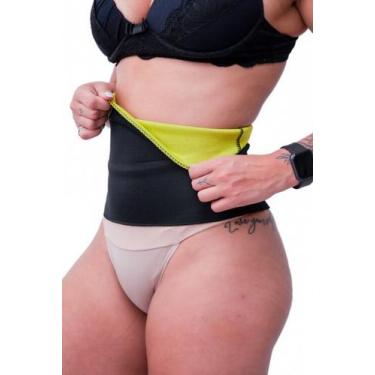 Imagem de Cinta Abdominal Queima Gordura Neoprene Hot - C12 - Fanáticos Por Cint