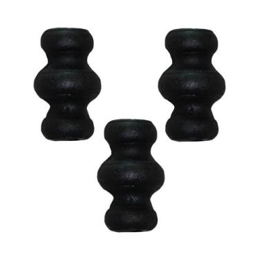 Imagem de Kit 3 Anueto em Ferro Fundido Decoração Grade Portão N12 6cm - Fundiçã