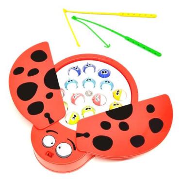 Imagem de Brinquedo Pega Peixe Pesca Maluca 15 Peixes 2 Jogadores - FishingGame