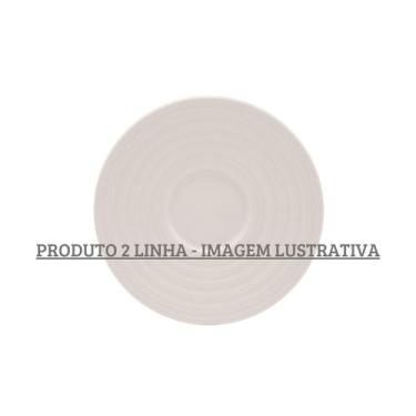 Imagem de Pires Chá 15 cm Porcelana Schmidt - Mod. Arcos 2ºLINHA, 0000, 15