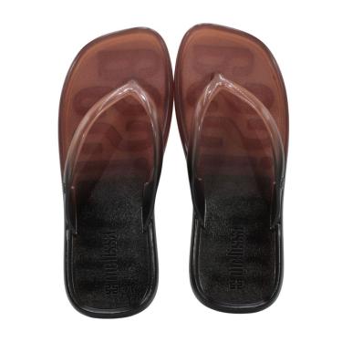 Imagem de Chinelo Melissa Beachwear Marrom/Preto/Acessor