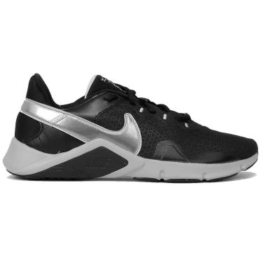 Imagem de Tênis Nike Legend Essential 2 Masculino - Preto+Prata
