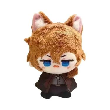 Imagem de Mini Boneco De Pelúcia De 10cm BSD Dazai Osamu Nakahara Chuuya Nakajim