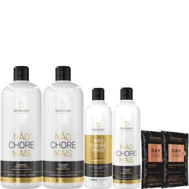 Imagem de Borabella Kit Não Chore 2x1 Litro + Não Chore 2x350ml