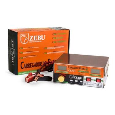 Imagem de Carregador de Bateria Inteligente CB20I Zebu Carga Rápida