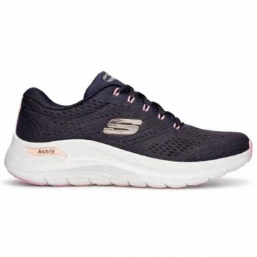 Imagem de Tenis Skechers Arch Fit 20 Big League Feminino, Cinza, 34