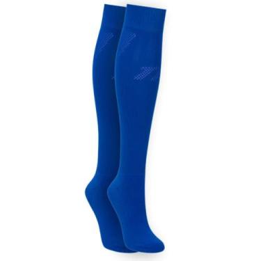 Imagem de Meião Trifil Esportivo de Futebol T08158, Azul, 27-30