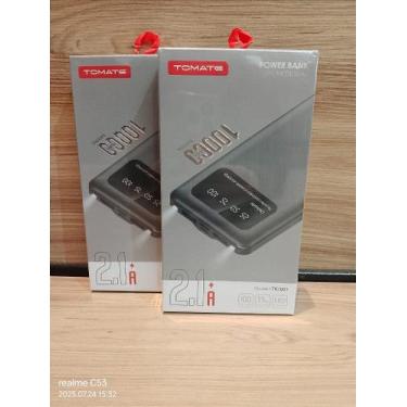 Imagem de Carregador Portátil Power Bank 10.000mAh 2.1A - Modelo TK-1001 - TOMAT