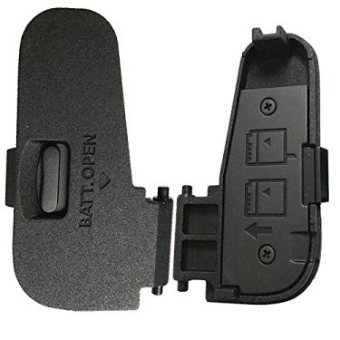 Imagem de Capa para câmera digital de substituição para Canon 77D 800D T7I Tampa da porta da bateria