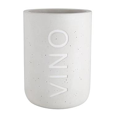 Imagem de Santa Barbara Design Studio Suporte para resfriador de garrafa de vinho de cimento de açúcar de mesa, 19 cm A, Vino