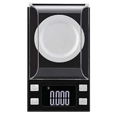 Imagem de balança digital para alimentos balanças digitais para cozinha, mini balança portátil para alimentos, balança eletrônica para cozinha preta