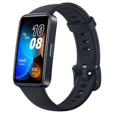 Imagem de Smartband HUAWEI Band 8, Design Ultra-fino, 14 dias de duração da bateria, Bateria completa em apenas 45 mins, TruSleepTM 3.0, respostas rápidas de mensagens, compatível com iOS e Android, Preto