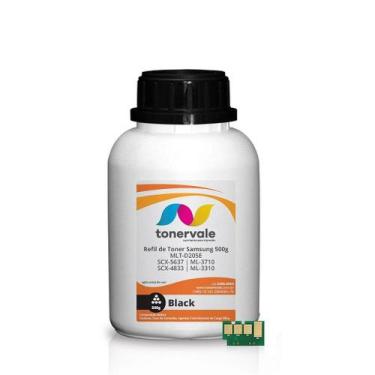 Imagem de Kit Toner Refil + 2 Chip Toner TankFull Para Samsung MLT-D205E - SCX-5