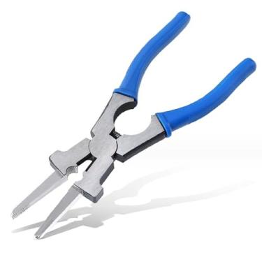 Imagem de SMILFUY Alicate de Solda MIG de 20 cm, Multifuncional de Aço de Alto Carbono, Antiferrugem, Ferramenta de Solda Profissional para Corte de Fios, Raspagem