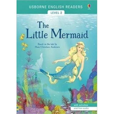 Imagem de The Little Mermaid - Usborne English Readers - Level 2 - Book With Act