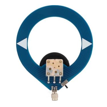 Imagem de CHEOTIME Mini Loop Antena, Donut SW Loop Mastro 4MHz‑24MHz Portátil de Rádio de Ondas Curtas para Receptor de Malaquita HFDY DSP1 DSP2 Azul