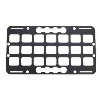 Imagem de Haofy de Categoria de Caminhão Lateral de Rack de Alumínio Painel de Cama Painel de Armazenamento Painel Cama de Caminhão Com Trilho L para Sedãs SUVs Caminhões de Coleta