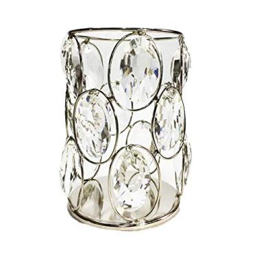 Imagem de Lamparina com Cristais Ovais 10 x 15 cm