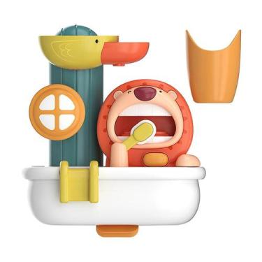 Imagem de Brinquedos de banho de bebê Turn Music Sucker Banheiro infantil Brinca