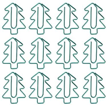 Imagem de Mini clipes de papel fofos para árvore de Natal, material de escritório decorativo para organizar arquivos, presentes escolares, decorações de casamento, material de fio de ferro,