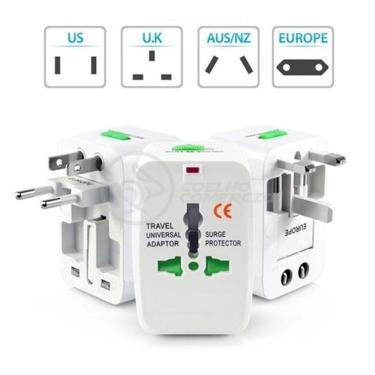 Imagem de Adaptador Tomada Universal Padrão 150 Países Bivolt