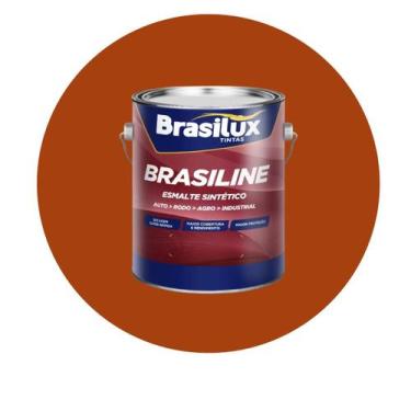 Imagem de Esmalte Industrial Brasiline Brasilux 3,6L, Laranja Jacto