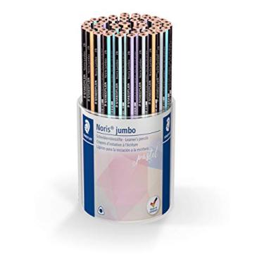 Imagem de STAEDTLER Lápis Grafite Noris Triangular Jumbo - Display de 48 Unidades- 2B - Corpo Ergonômico, Mina Resistente à Quebra