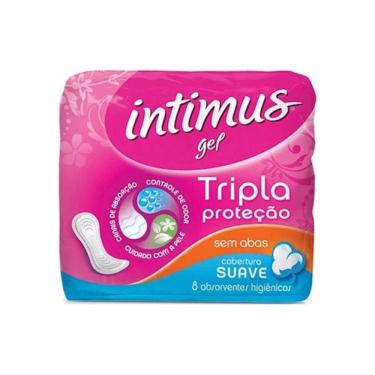 Imagem de Intimus Gel Absorvente Higiênico Seca Sem Abas Com 8