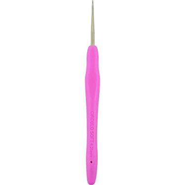 Imagem de Agulha de Crochê Círculo com Cabo de Borracha Soft - 1,25mm