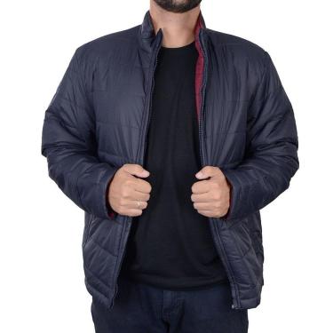 Imagem de Jaqueta Masculina Broken Rules Dupla Face Cinza e Vinho - 560107-Masculino