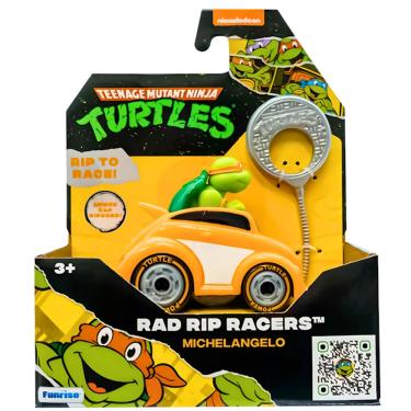 Imagem de Tartarugas Ninja Veiculo 9 Cm A Corda Rad Rip Racers Candide