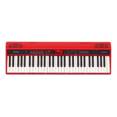 Imagem de Teclado Musical Roland Go:Keys Go-61K 61 Teclas Vermelho