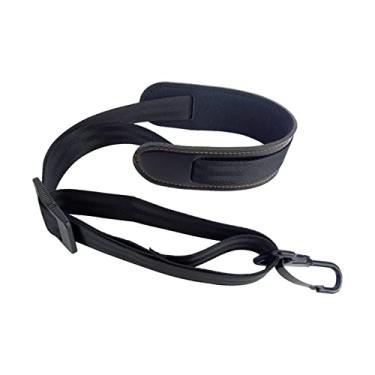 Imagem de Alça confortável, alça de pescoço de comprimento ajustável arnês para sax alto peças de instrumentos, Gancho de Metal