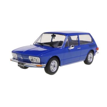 Imagem de Miniatura 1976 Volkswagen Brasilia California Classics 1/24 - California Toys (Azul)