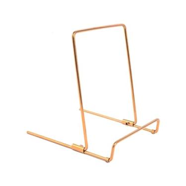 Imagem de UGPLM Expositor de camisas Prateleira de roupas Prateleira de exibição de camisas para janelas de lojas de roupas, ouro