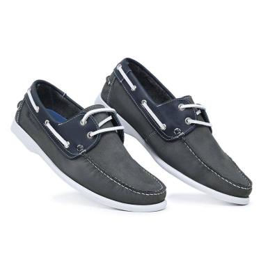 Imagem de Mocassim Dockside Masculino Sola Borracha Macia Costura Reforçada Estiloso