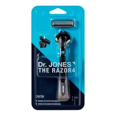 Imagem de Aparelho de Barbear Dr. Jones The Razor4 com 1 Recarga