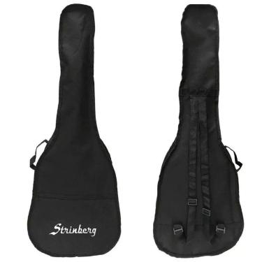 Imagem de Capa Simples Para Violão Strinberg Folk Com Alças E Bolso