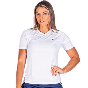 Imagem de Camiseta Poker Esportiva Basic Feminina Branco