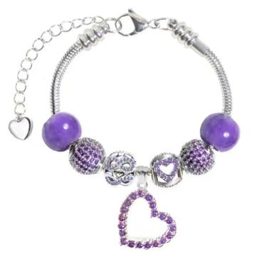 Imagem de White Birch Pulseiras Pandora Fit para mulheres, amor infinito para mulheres, 6.7 inches, Pedra preciosa, Zircônia cúbica