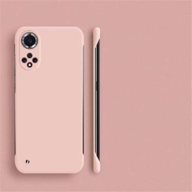 Imagem de Capa ultrafina sem moldura para PC para Huawei P30 P40 P50 P60 Pro Lite Mate 50 Pro Nova 5T 10 9 Pro 4G 5G Gradiente Matte Phone Cover, Rosa, Para P40 Lite 5G