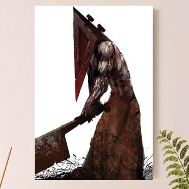 Imagem de Placa Quadro Decorativo - Silent HIll - Pyramid Head (PYRAMID_03)