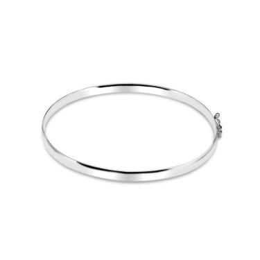 Imagem de Bracelete Meia Cana em Prata 925